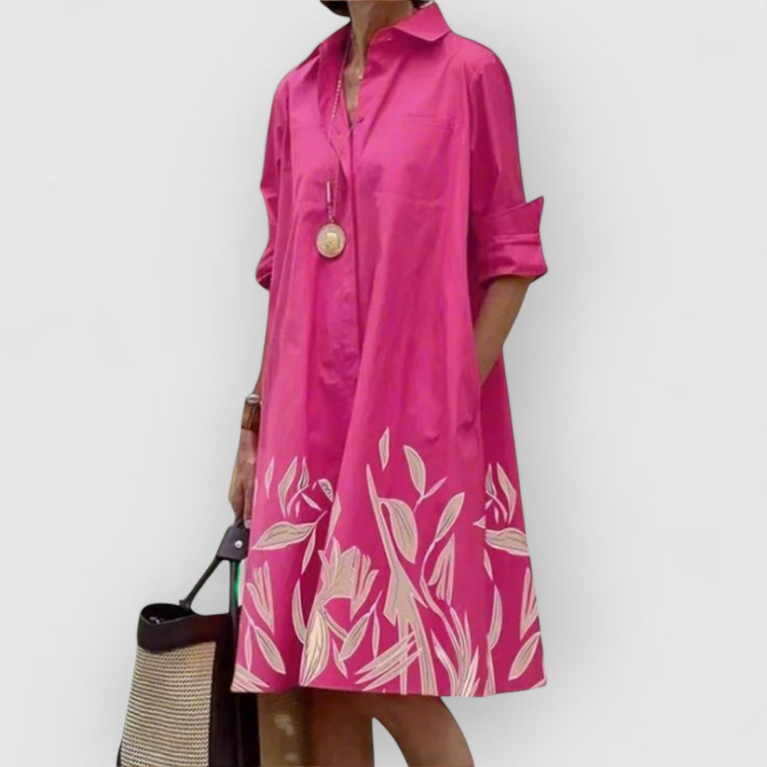 Patricia | Rosa Elegant Kjole