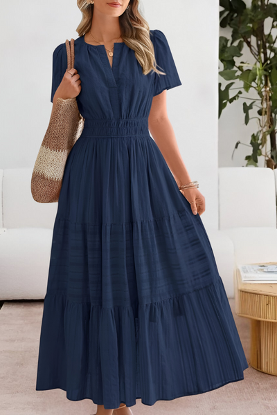 ROSALIA | Elegant og Frisk Lang Boho Kjole til Sommeren