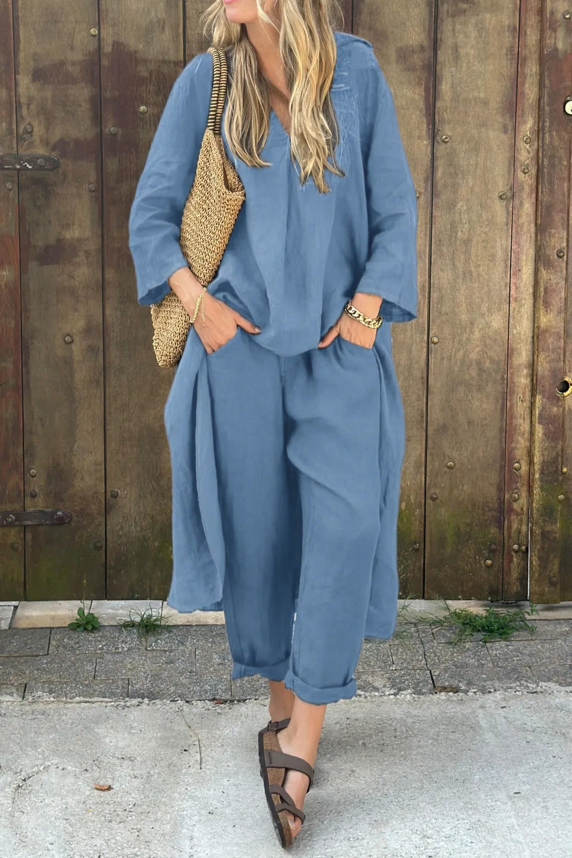 ELENA | Elegant To-Del Sæt med Stilfuldt og Alsidigt Design