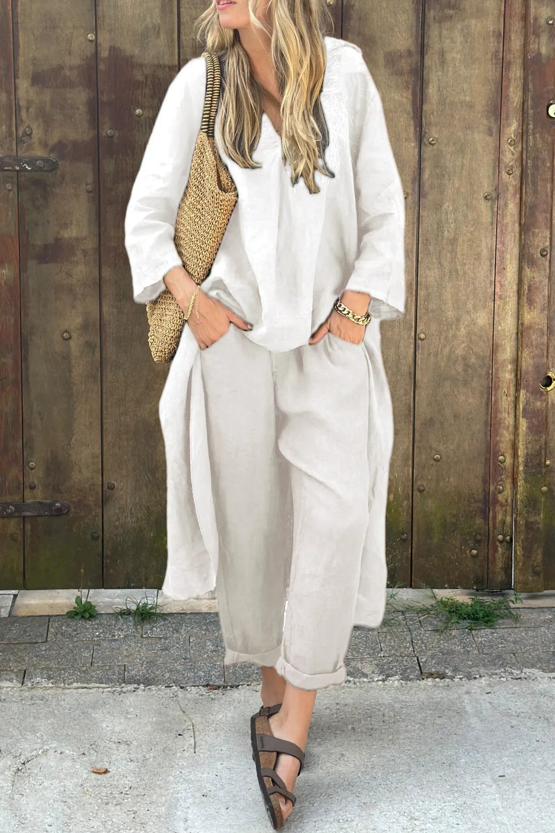 ELENA | Elegant To-Del Sæt med Stilfuldt og Alsidigt Design