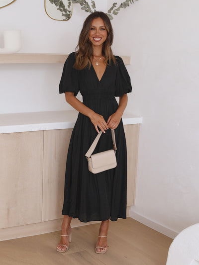 Bethany | Puff Sleeve Dress
