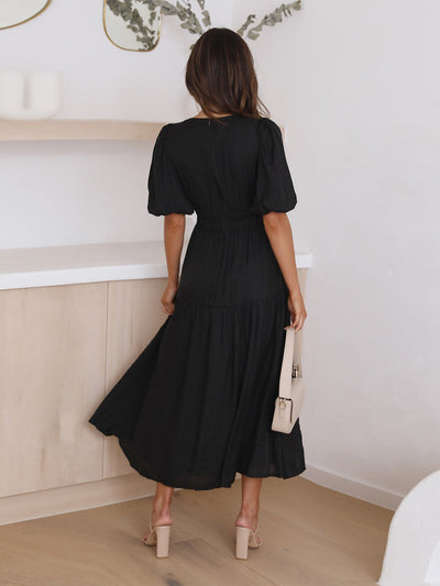 Bethany | Puff Sleeve Dress