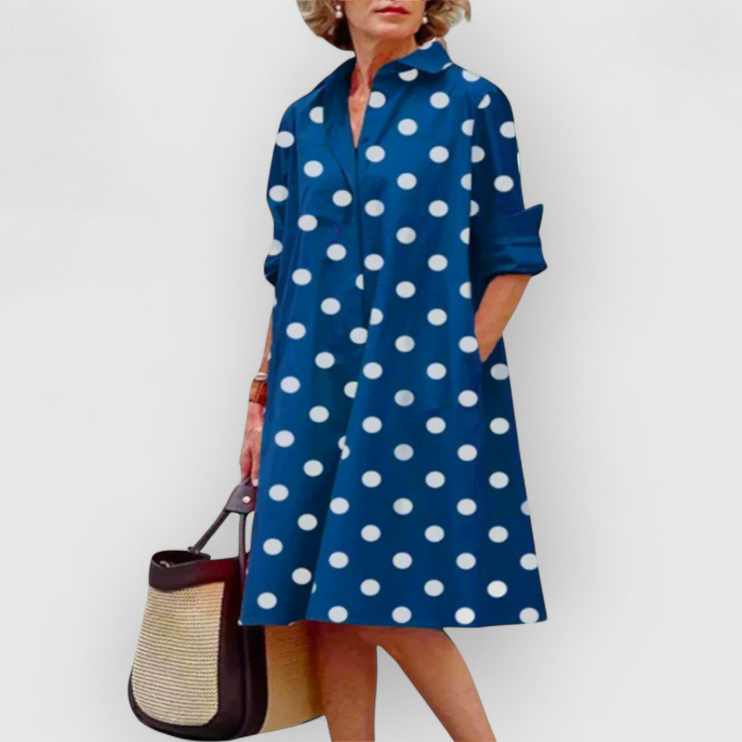 Emilia | Premium Polka Dot Dress