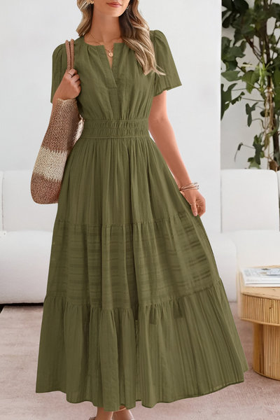 ROSALIA | Elegant og Frisk Lang Boho Kjole til Sommeren