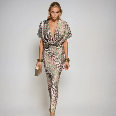 Isabeau – Elegant Silke Maxi Kjole