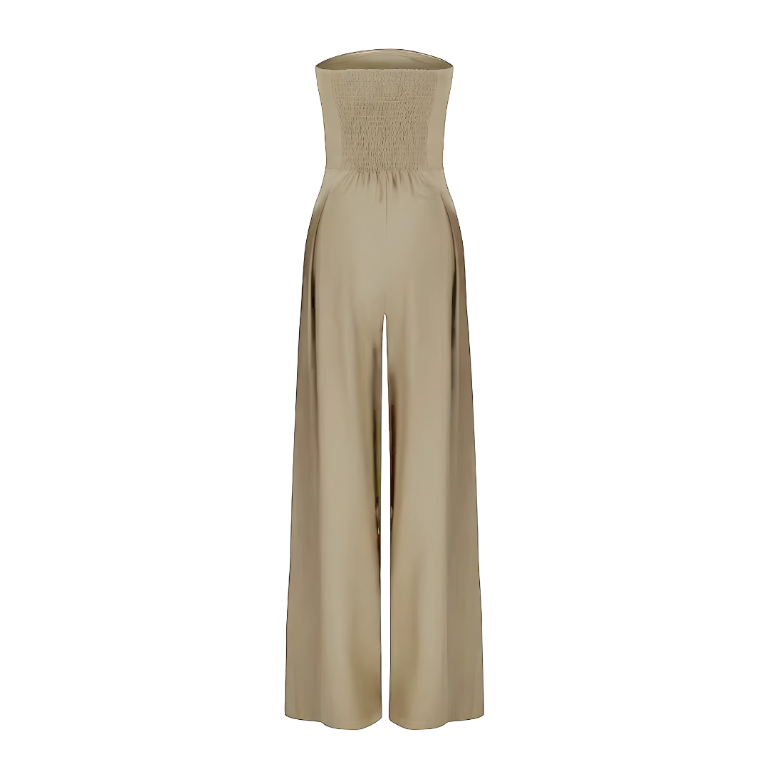 ALESSIA | Chic Off-Shoulder Jumpsuit with Flowing Pants