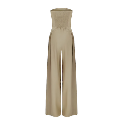 ALESSIA | Chic Off-Shoulder Jumpsuit with Flowing Pants