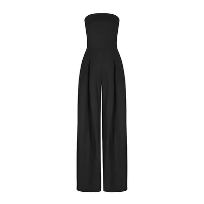ALESSIA | Chic Off-Shoulder Jumpsuit with Flowing Pants