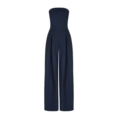 ALESSIA | Chic Off-Shoulder Jumpsuit with Flowing Pants