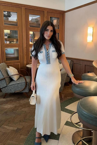 Jocelyn | Knapperet Maxi Dress