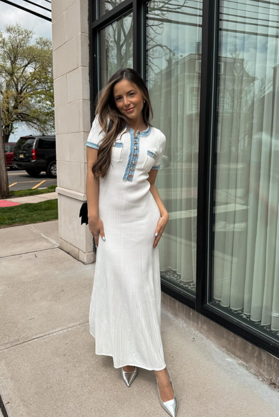 Jocelyn | Knapperet Maxi Dress