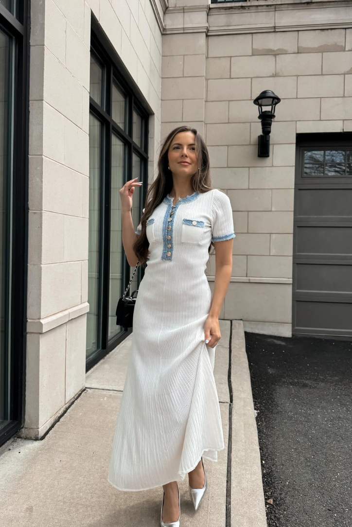 Jocelyn | Knapperet Maxi Dress
