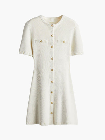 Holly | Strikket Mini Kjole" can be rewritten as "Holly | Knit Mini Dress.