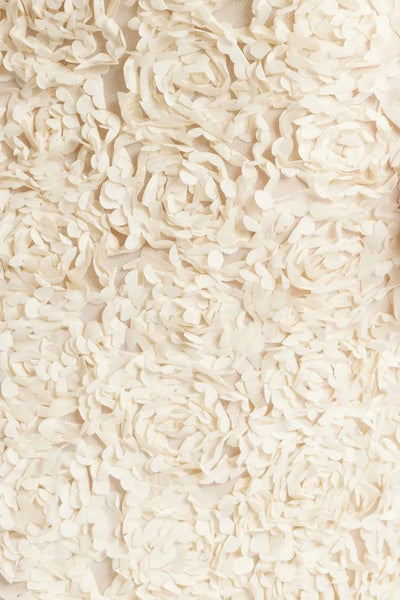 Lyra | Blomster Maxi Kjole Med Åben Ryg