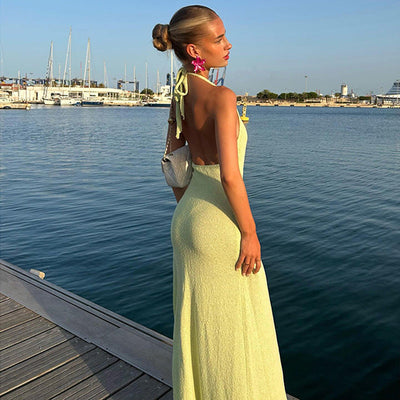 Claire | Ærmeløs Maxi Kjole
