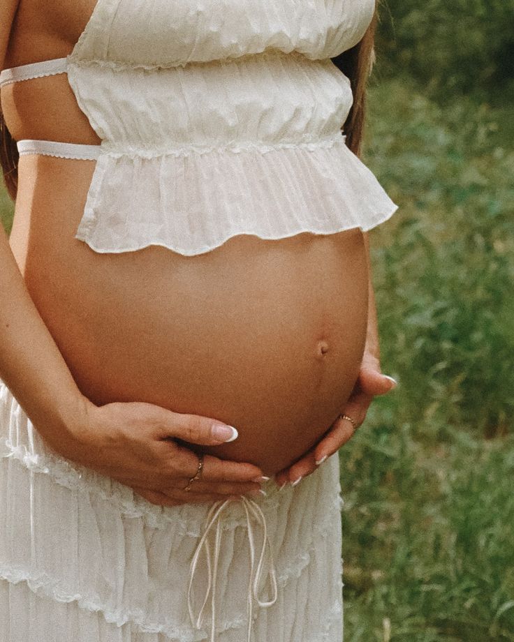 Beatrice | Bohemian Ruffle Maternity Set