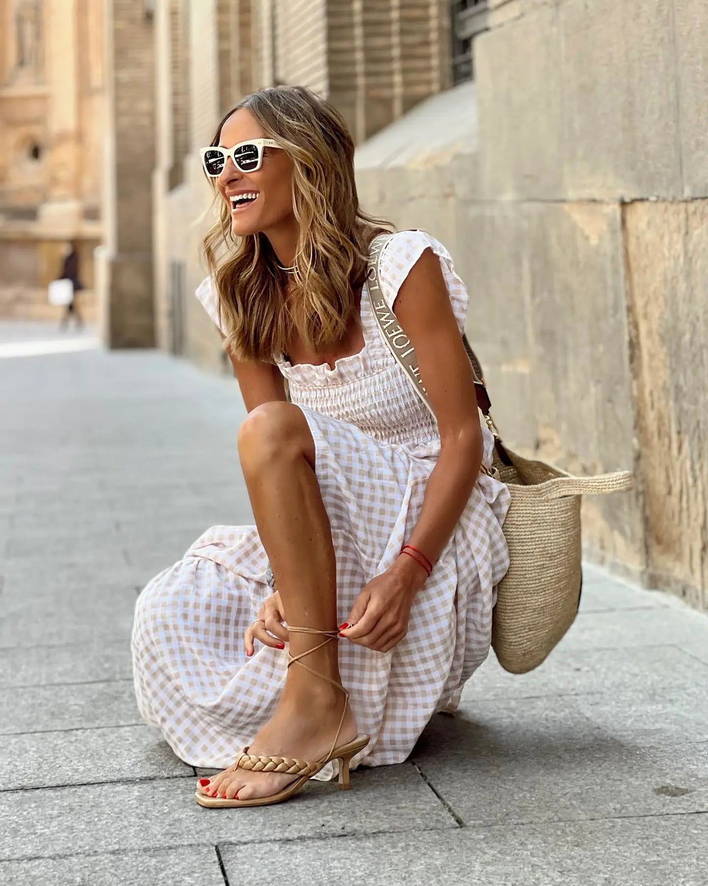 FRANCESCA | Retro-inspireret ternet kjole til tidløs elegance og daglig komfort