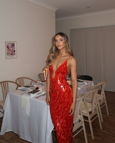 Nina – Draped Tidøs Dress