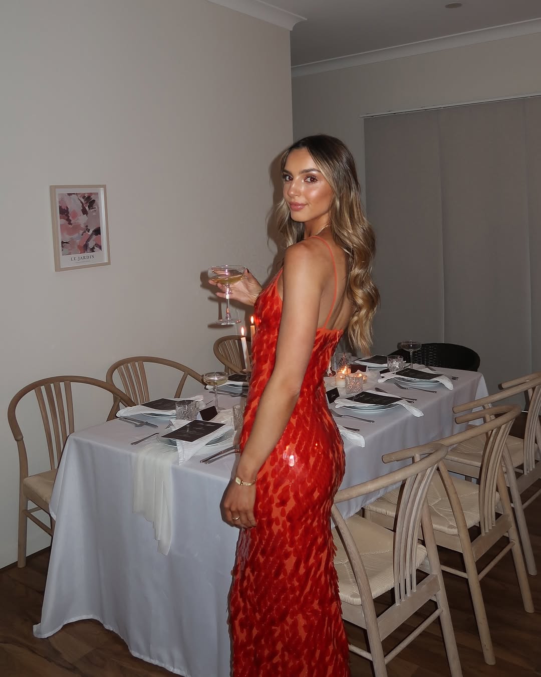 Nina – Draped Tidøs Dress