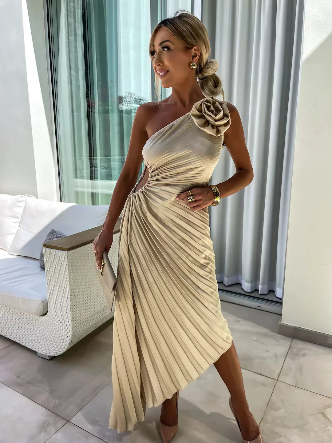 Vivian – Elegant Blød Kjole til Kvinder