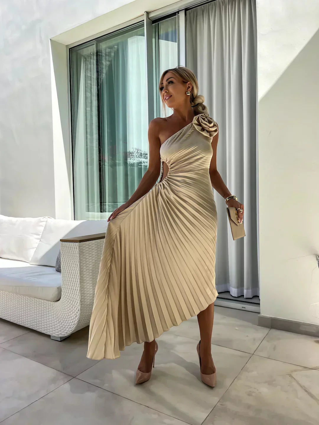 Vivian – Elegant Blød Kjole til Kvinder